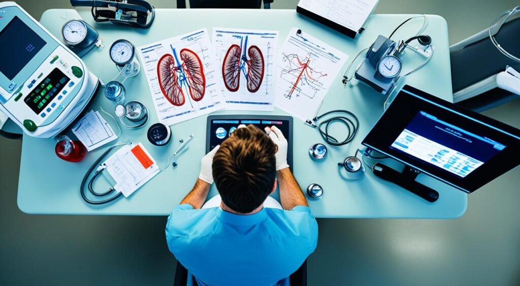 Exames de rotina em check-up geral Exames de rotina em check-up geral