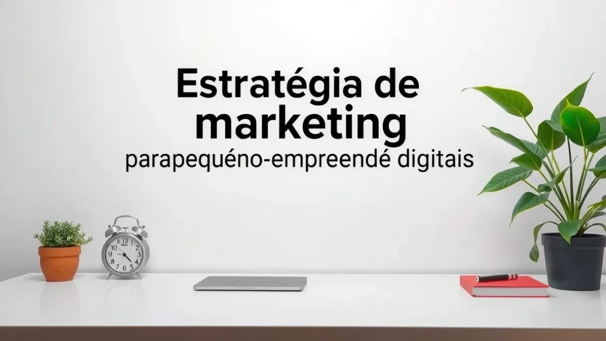 Estratégias de marketing para pequenos empreendedores digitais