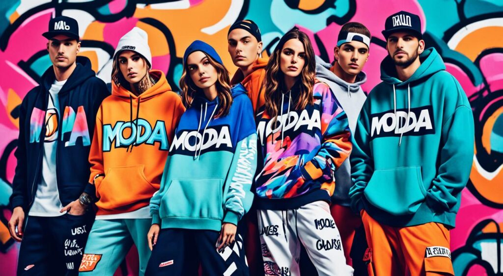 Moda streetwear urbana