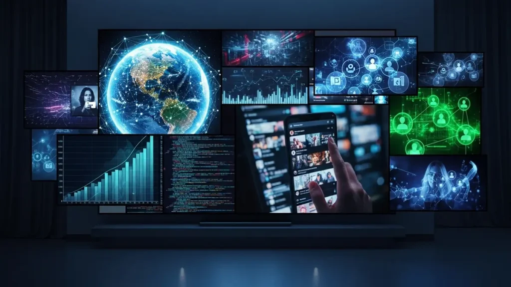 Filmes sobre manipulação de dados e algoritmos de redes sociais